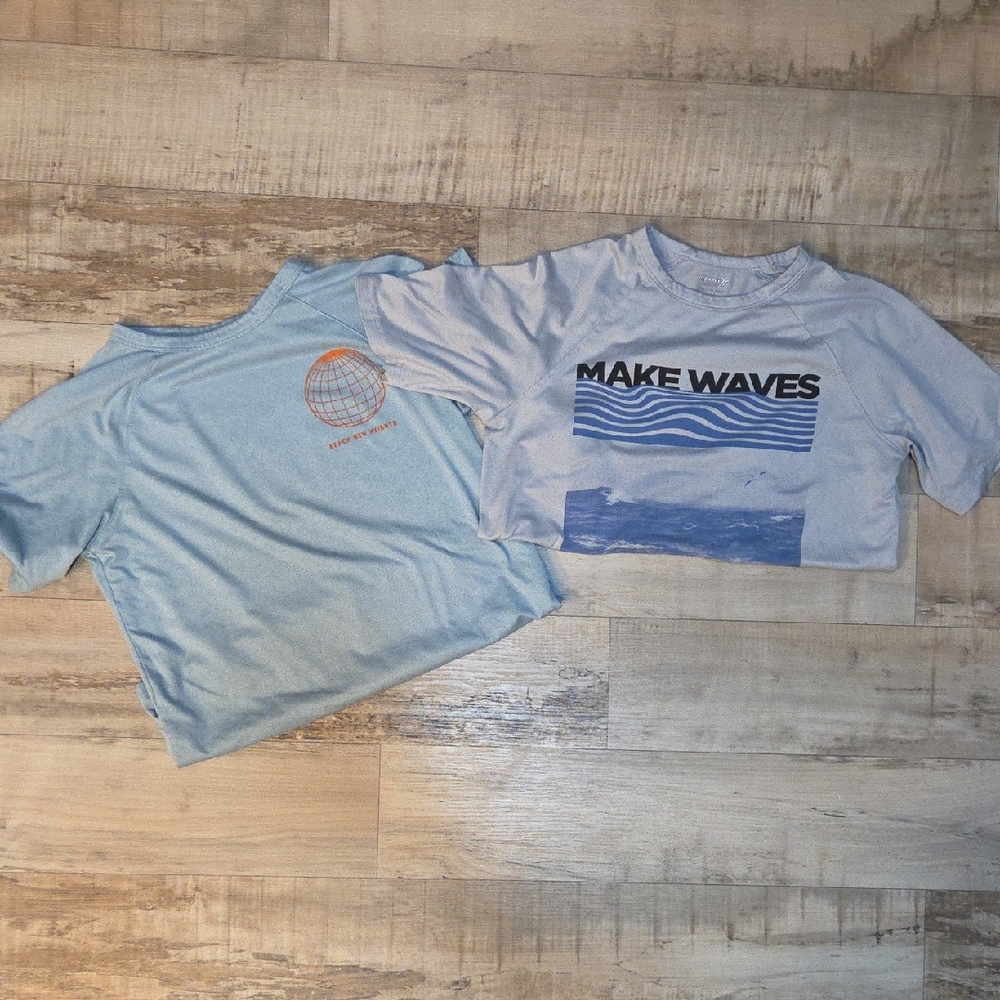 Make Waves Blue Kids T-Shirt